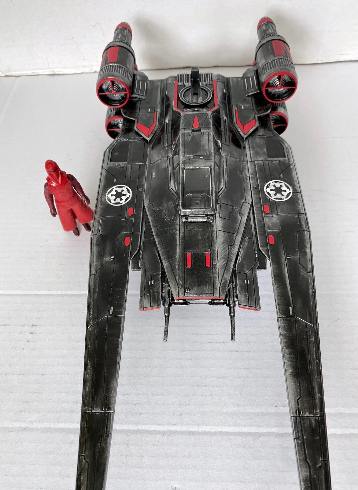 Night Reaver Star Wars Royal Guard Imperial U Wing Shuttle Vintage Kenner Sit