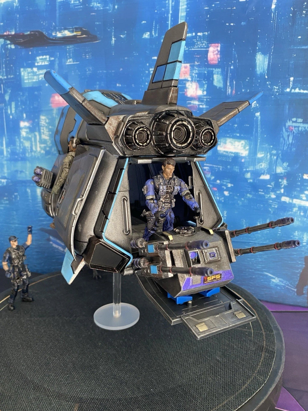 Mars Quarantine Interceptor Commission | Total Recall Custom Vehicle / Diorama