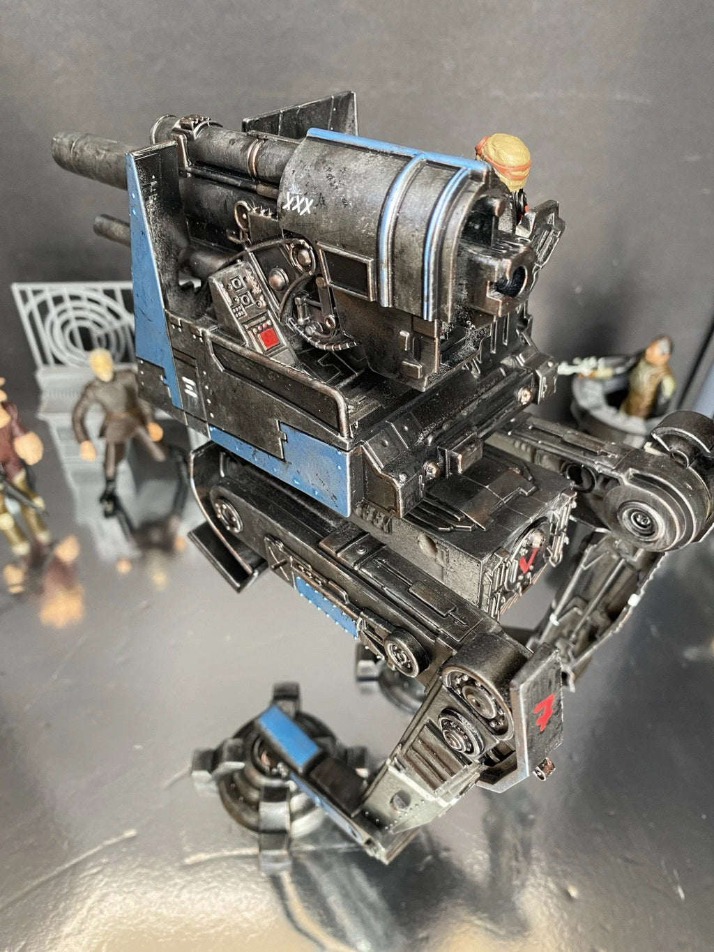 Blue Jackal Custom Imperial AT-DT War Walker 1:18 Hand-Painted One-Off Star Wars