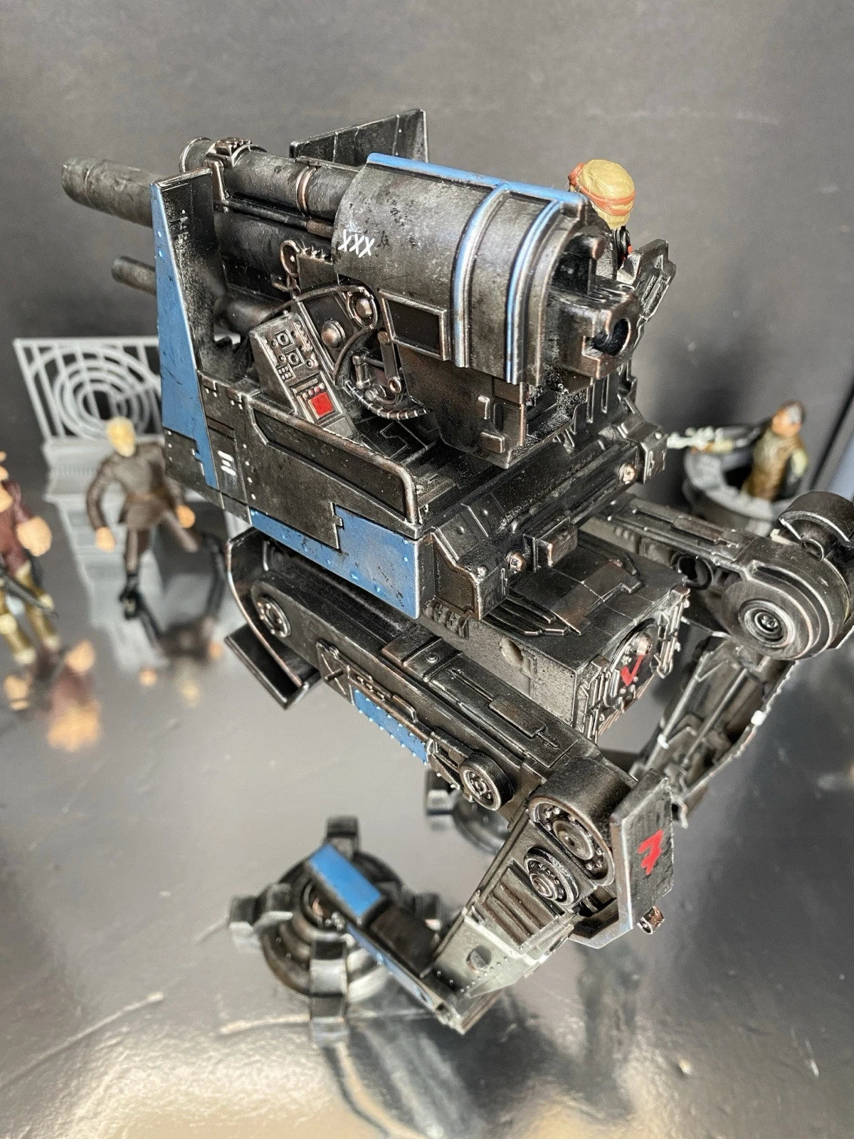 Blue Jackal Custom Imperial AT-DT War Walker 1:18 Hand-Painted One-Off Star Wars