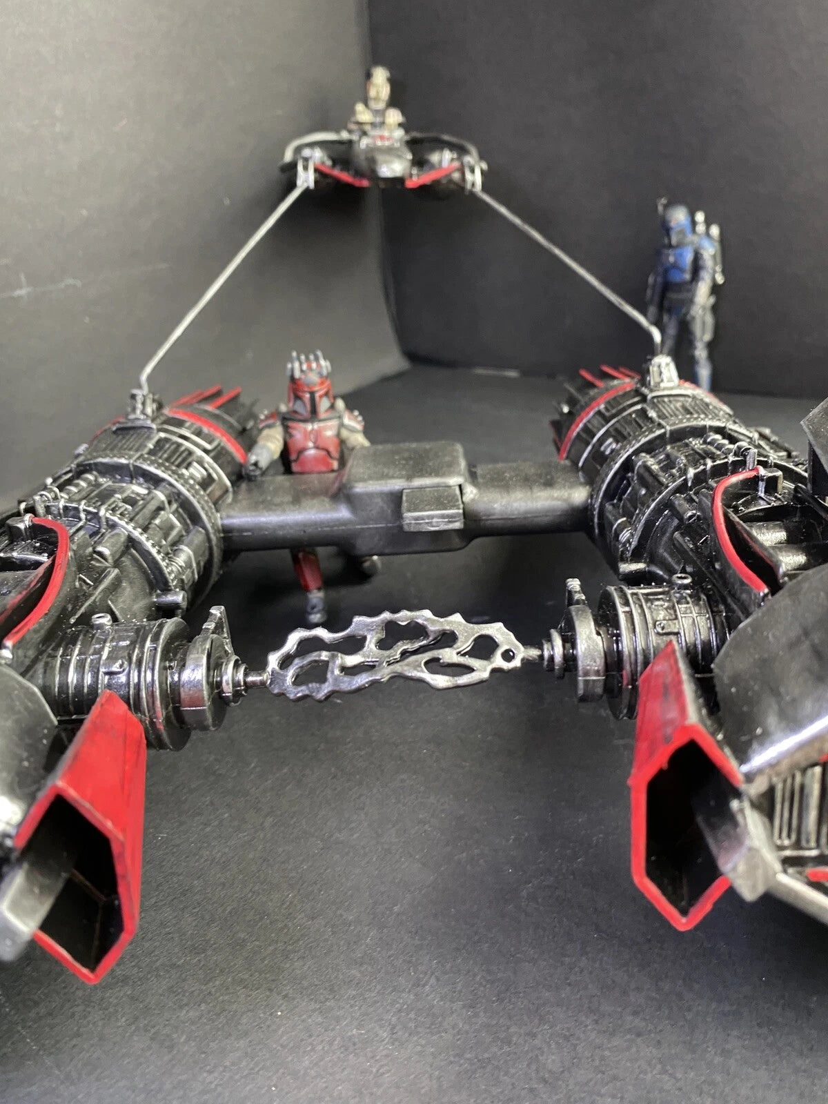 Star Wars Death Watch Pod Racer Original 1999 Kenner Vintage Black Series Empire - view 5