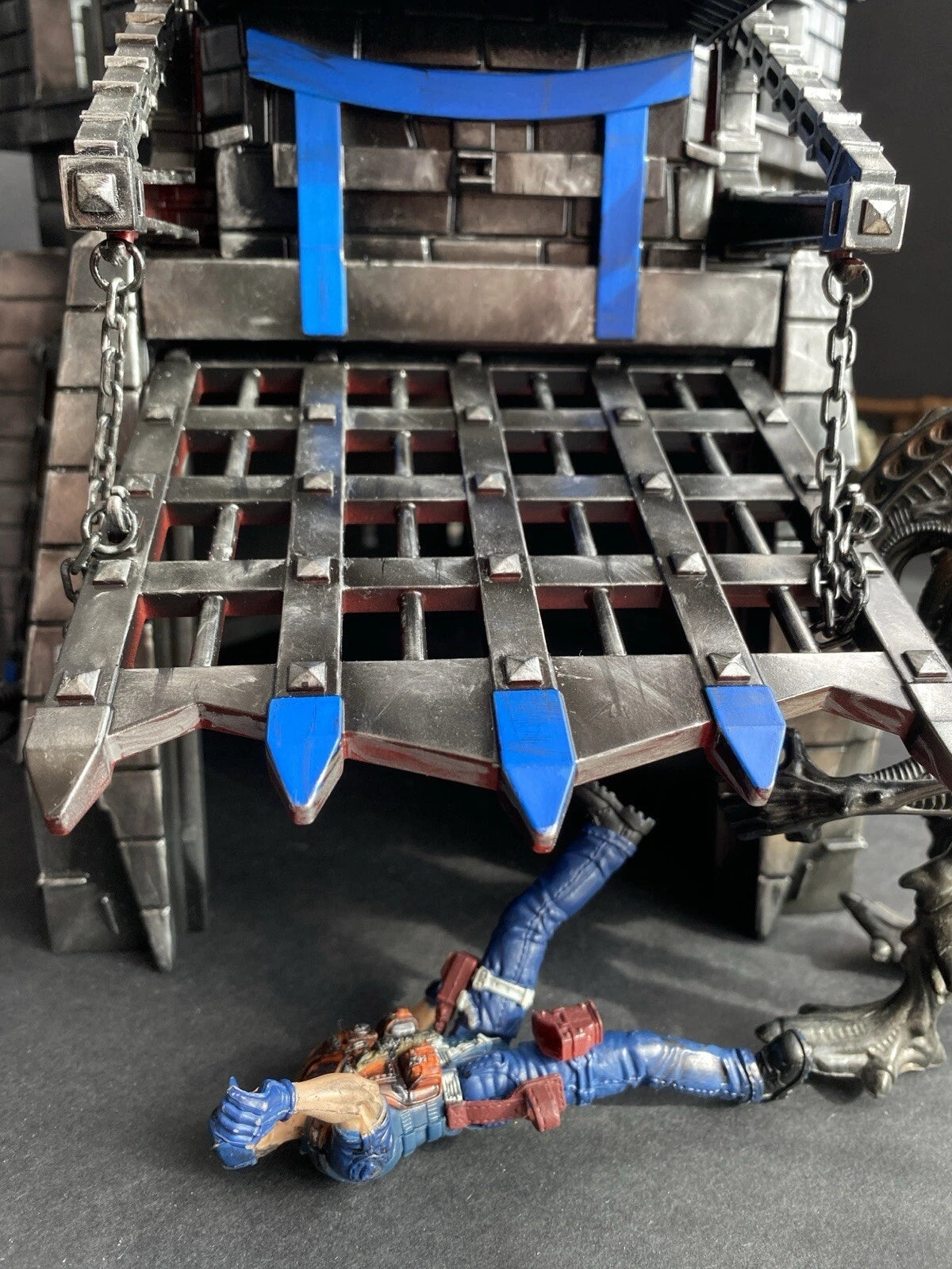 GI JOE COBRA DEVELOPMENTAL TERROR DOME Diorama 1:18 Collectible Vintage Custom