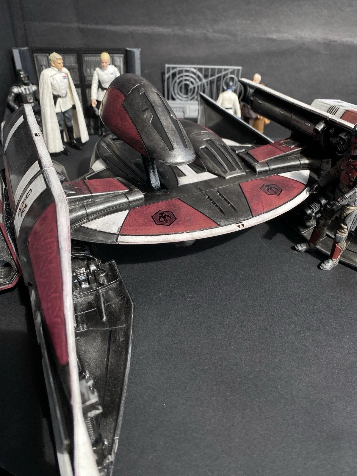 Mandalorian Star Wars Andor Republic Droid Fighter Kenner Vintage Collectible