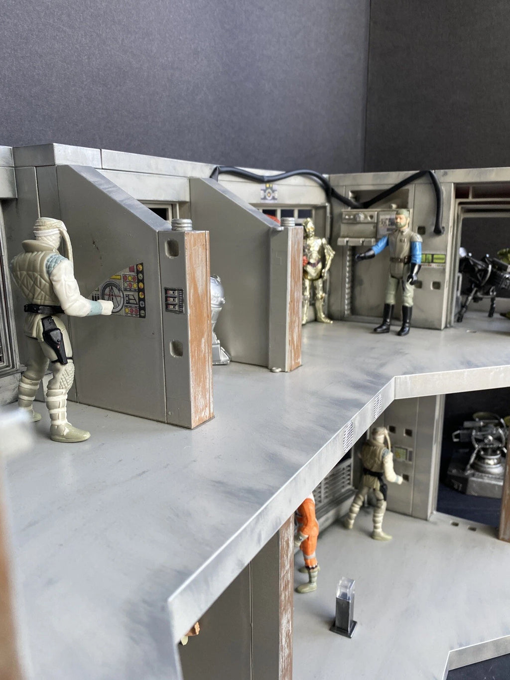 Yavin 4 Command Centre – Vintage Kenner Rebel Mandalorian Star Wars Diorama
