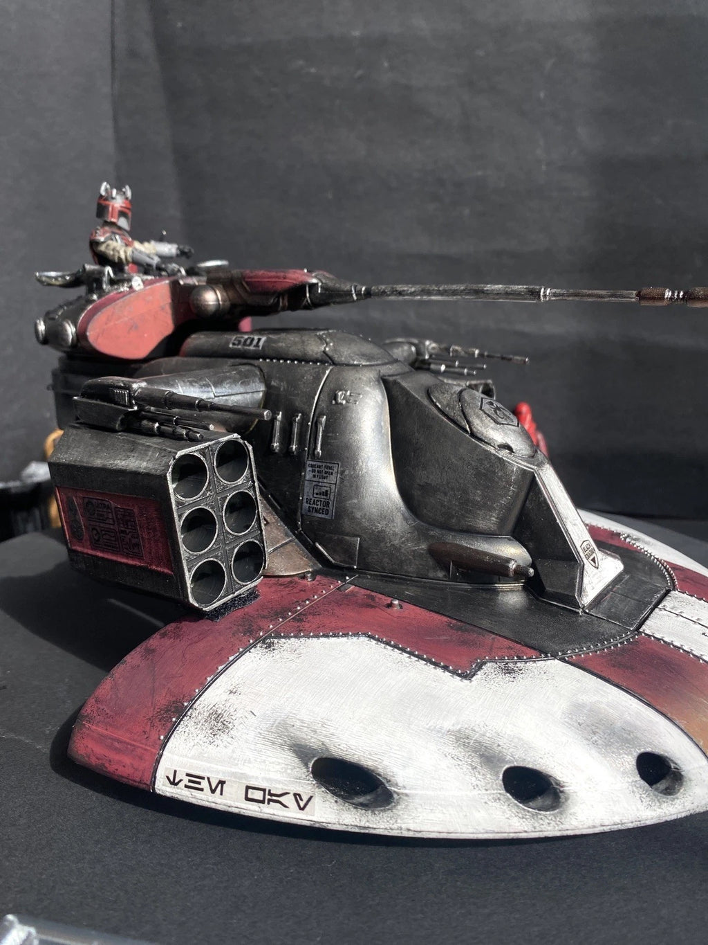 Star Wars AAT Armored Assault Tank Custom Mandalorian The Clone Wars Collectible