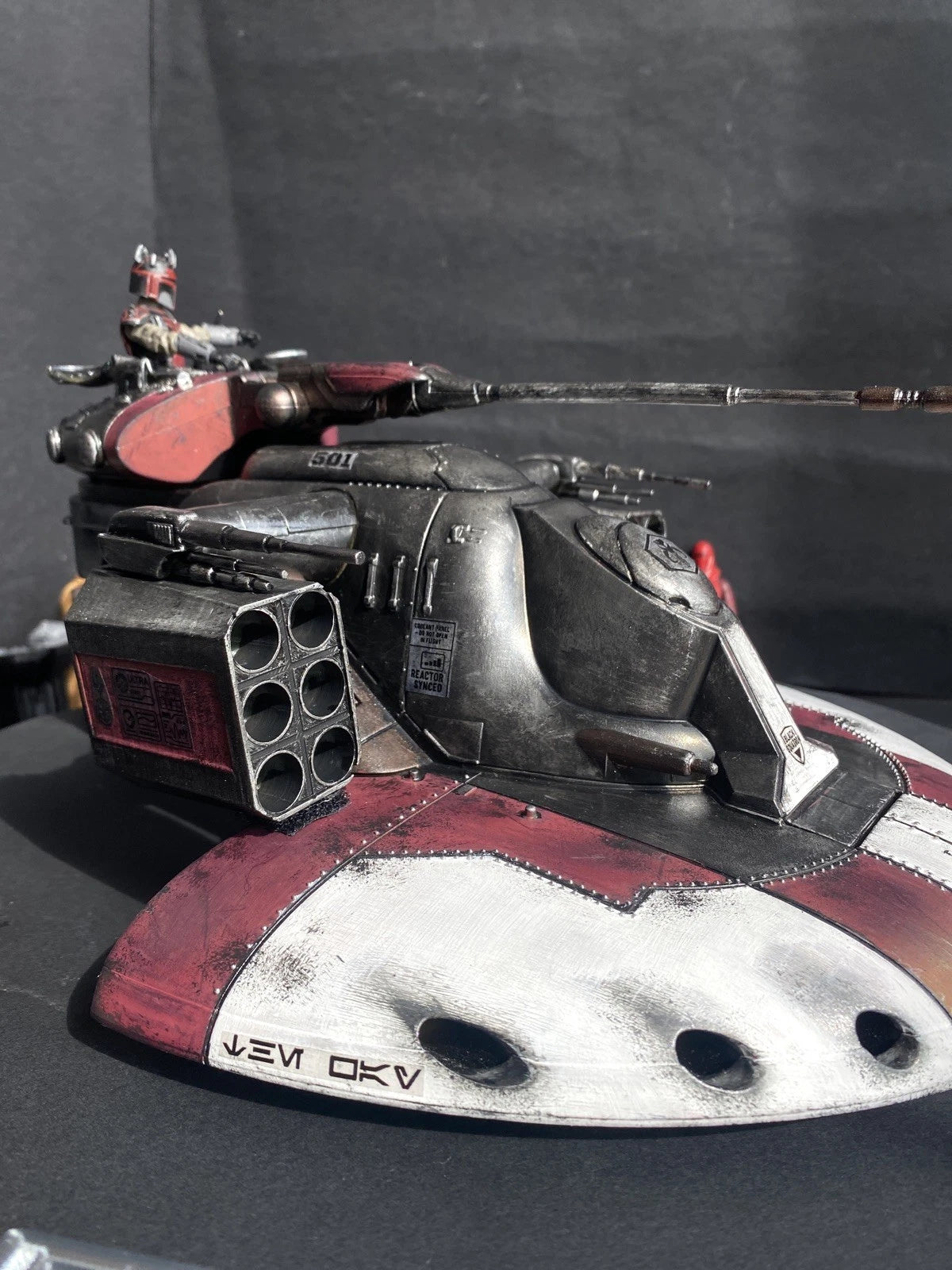 Star Wars AAT Armored Assault Tank Custom Mandalorian The Clone Wars Collectible