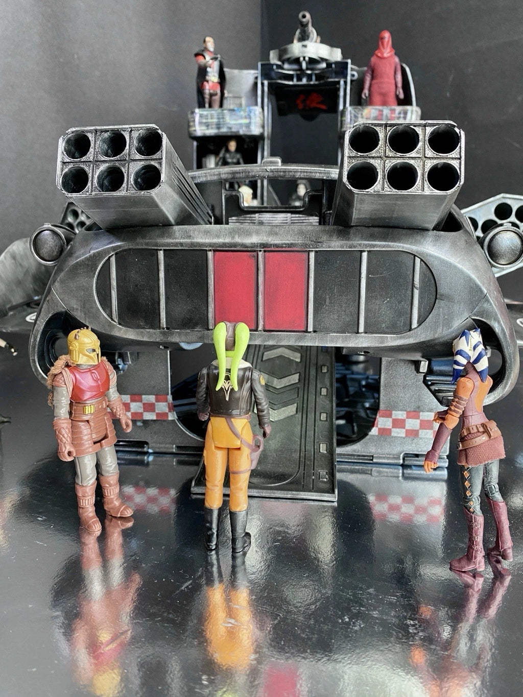 Sith Prototype Shuttle “Red Vortex” Custom Andor-Era Imperial Gunship Star Wars