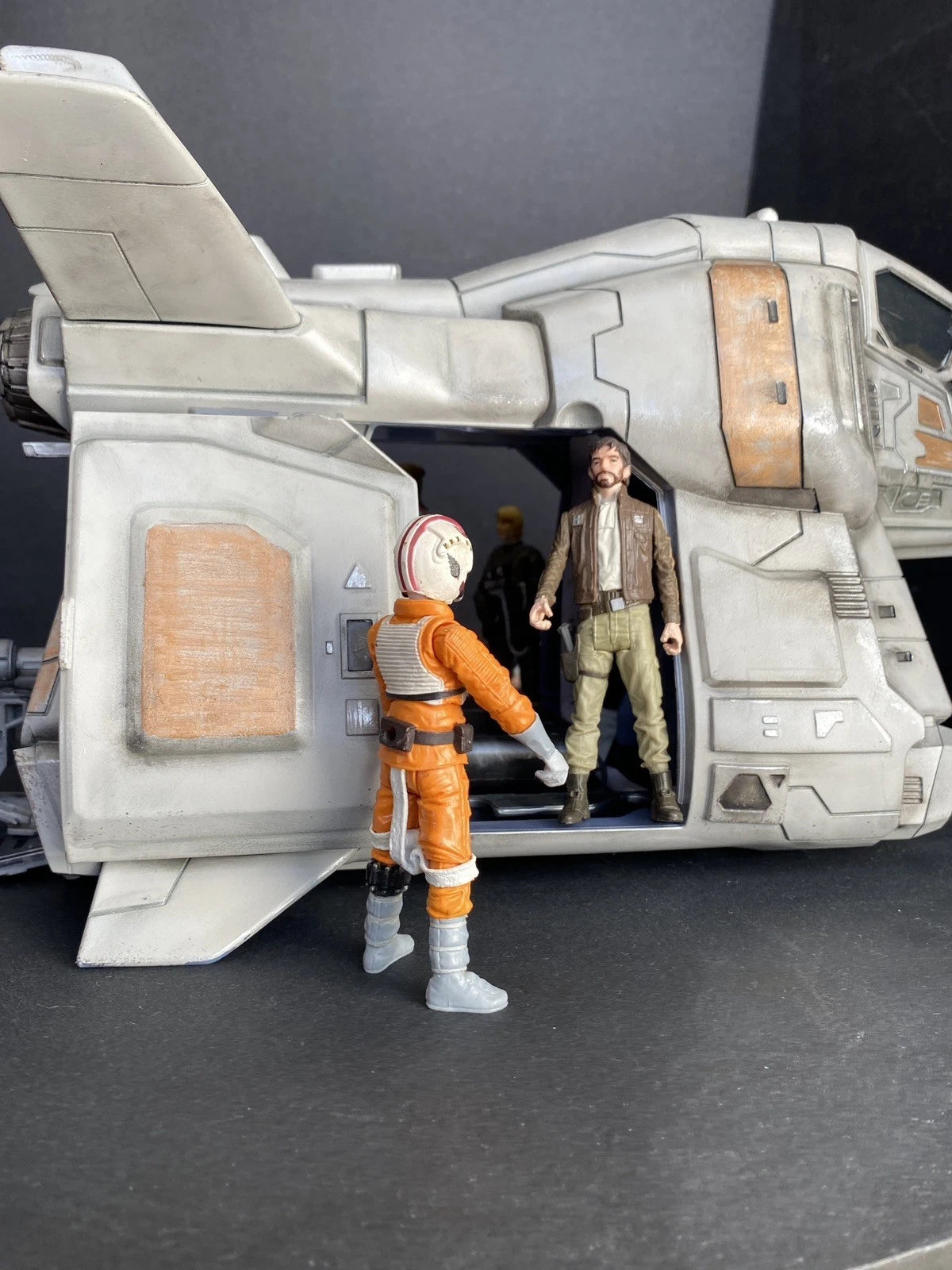 City Perimeter Courier-7 Custom Logan’s Run Shuttle Diorama Sci-Fi Vehicle
