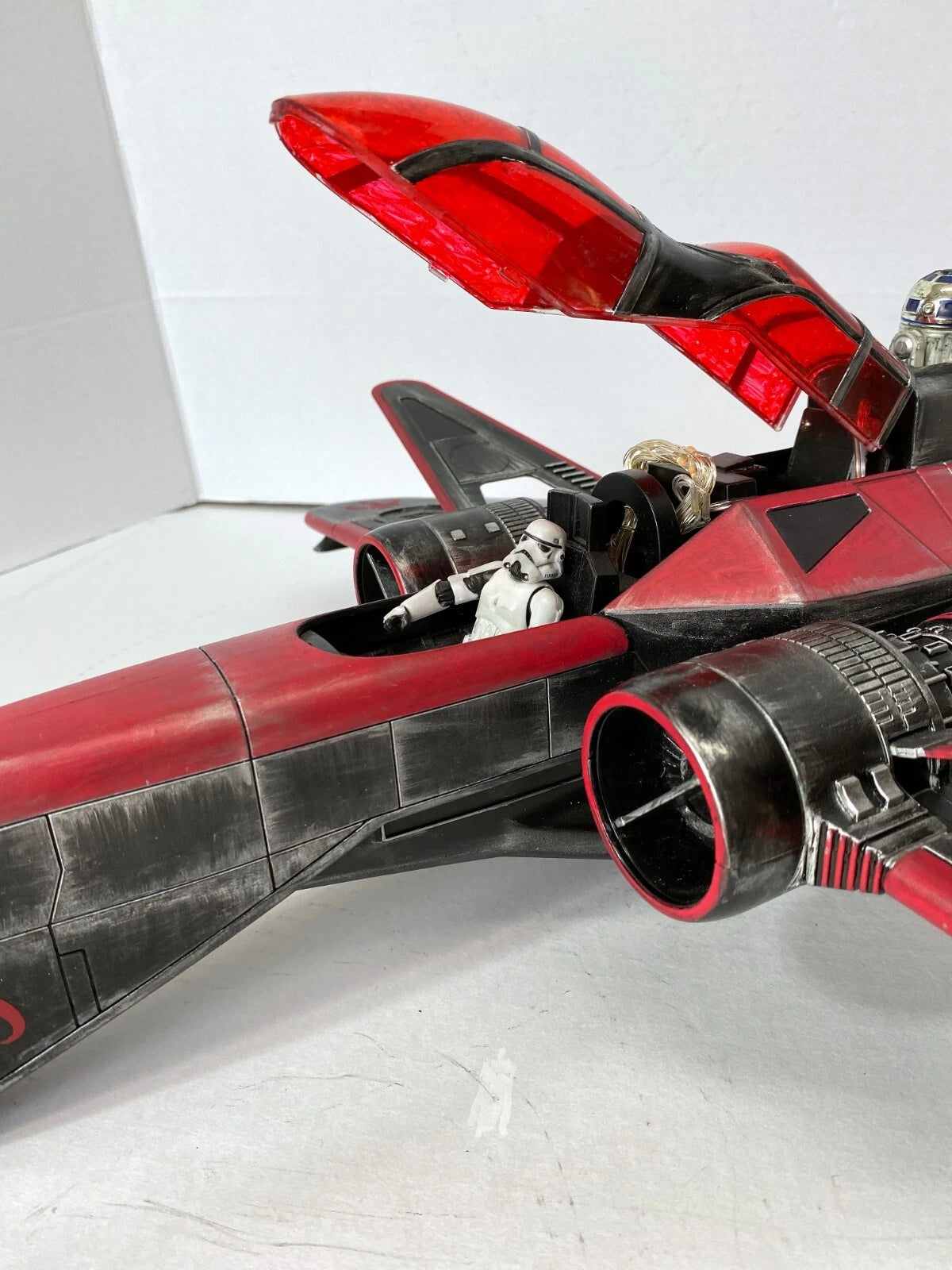 Star Wars Mandalorian Death watch Gunship Empire Vintage Kenner Black series - view 6