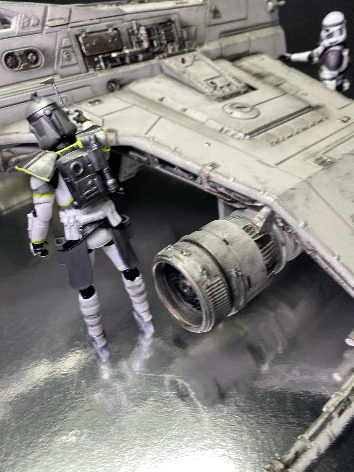 T-52 E-Wing Ghost Hound Imperial Interceptor Star Wars Andor Kenner Collectible