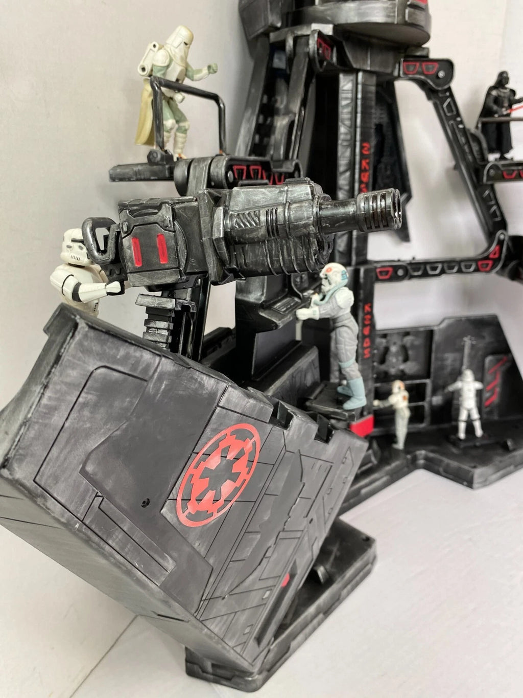 Star Wars Imperial Outpost 3.75 1:18 Playset Diorama Sith Vintage Kenner Custom - view 12