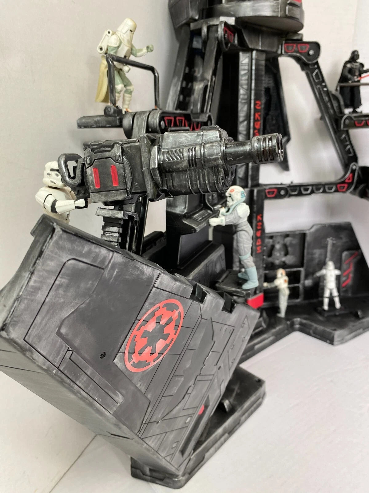 Star Wars Imperial Outpost 3.75 1:18 Playset Diorama Sith Vintage Kenner Custom - view 12