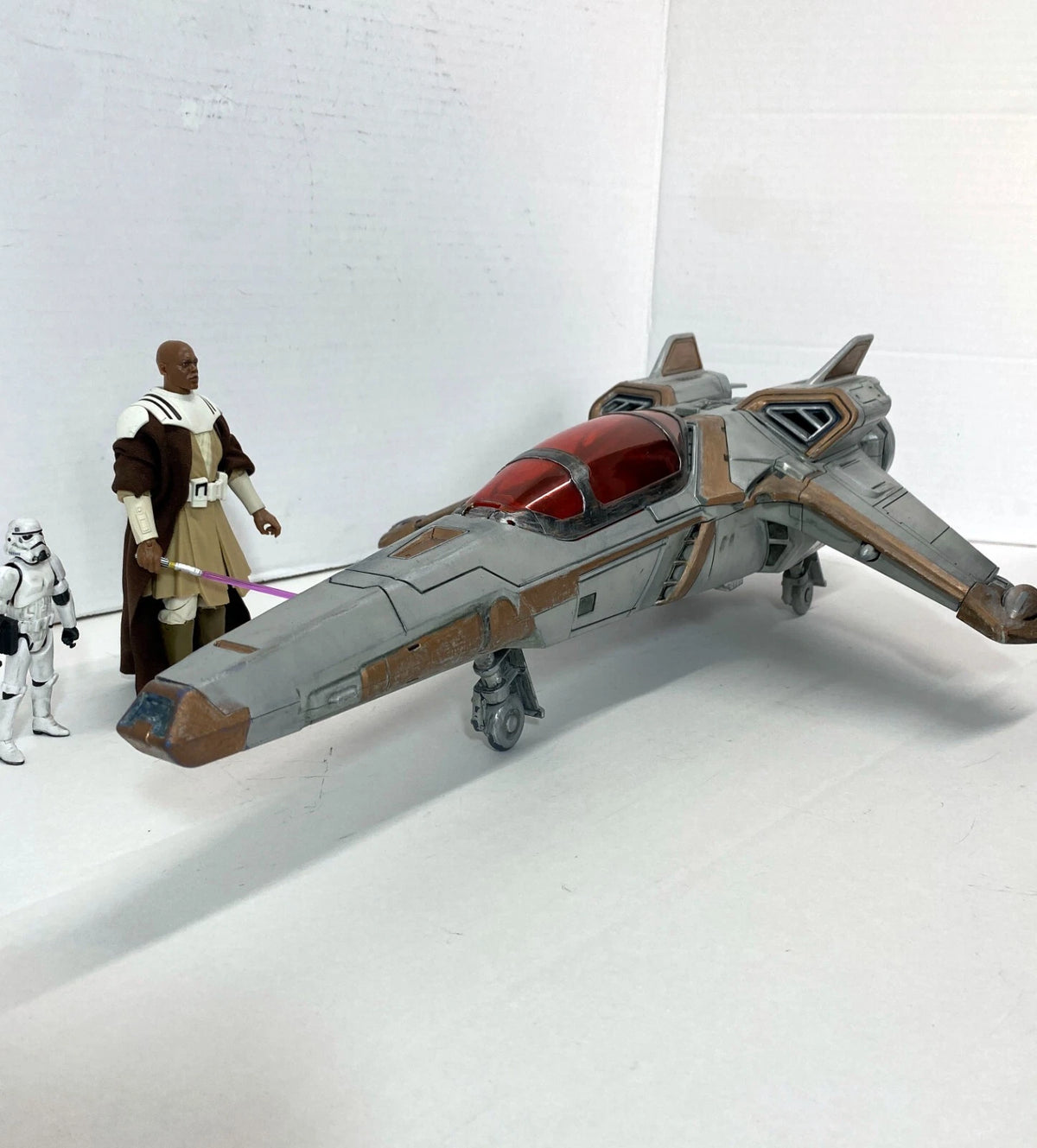 Star Wars Crimson Glass Starfighter Custom Ahsoka Rebels Clone Wars Mandalorian