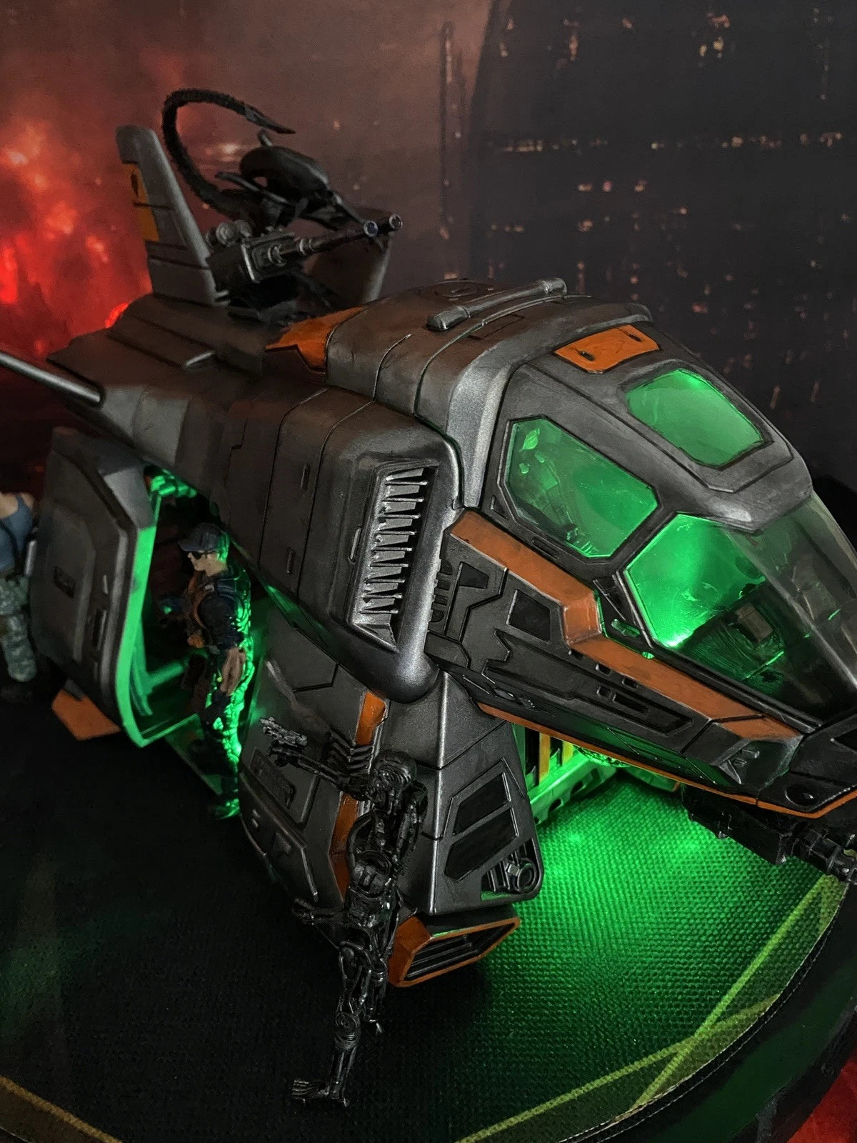 Mega-City Blockade Interceptor Commission | Judge Dredd Custom Vehicle / Diorama