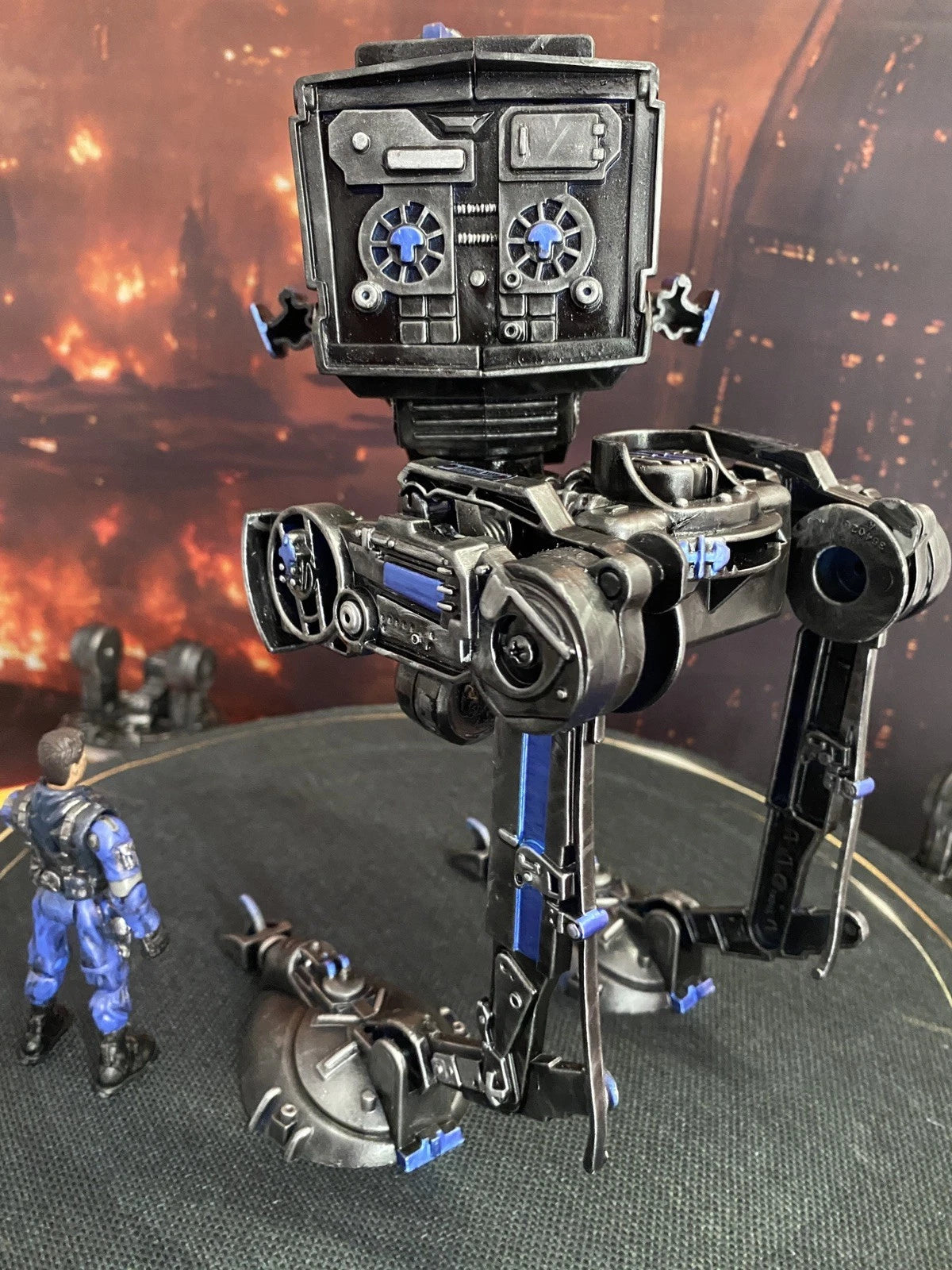 STAR WARS CUSTOM SHADOW TALON AT-ST COMMISSION HANDMADE VINTAGE KENNER COLLECTOR