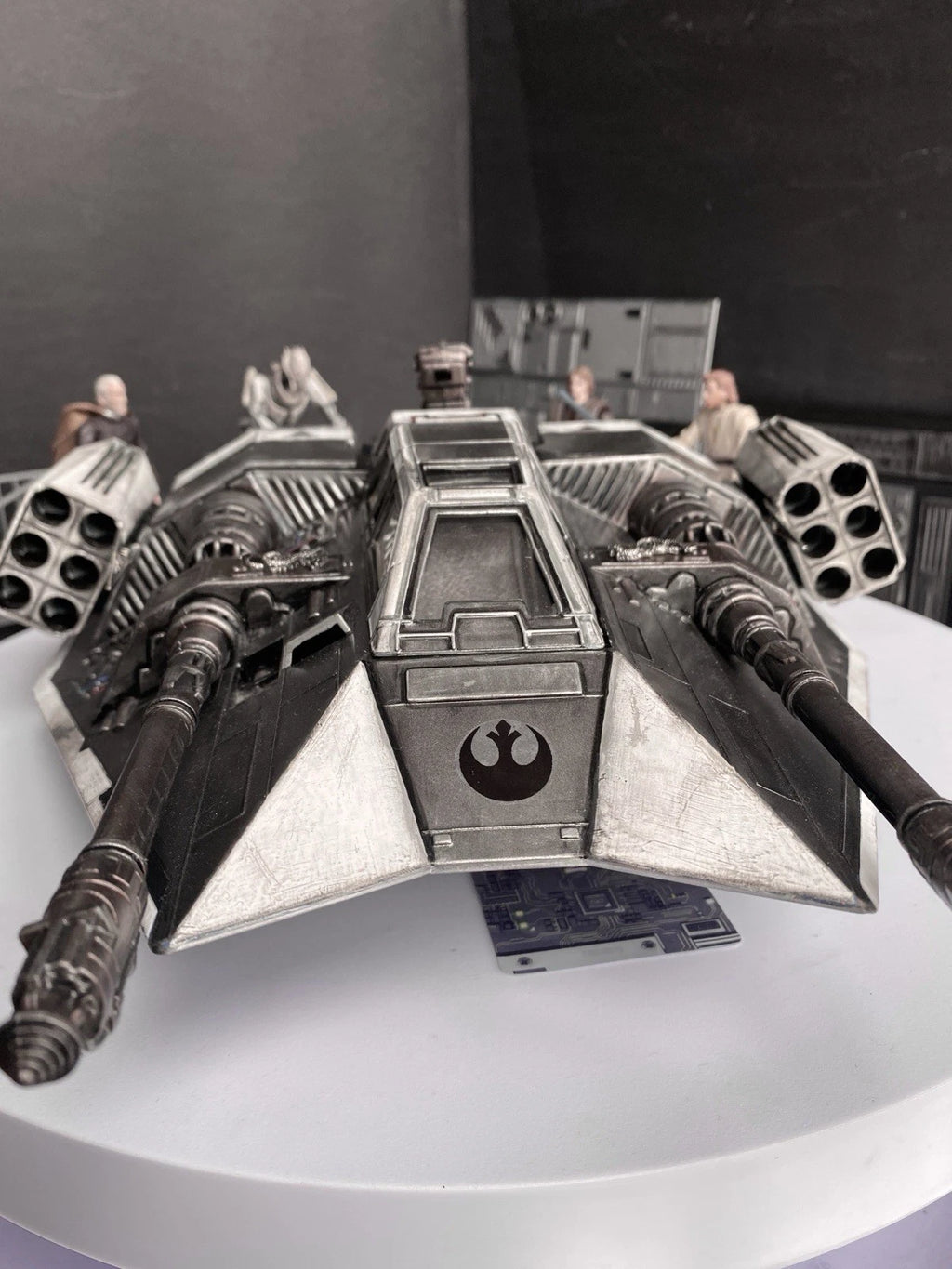 Star Wars Rebel Snowspeeder Midnight Raptor X9 Collector Andor Exclusive Custom