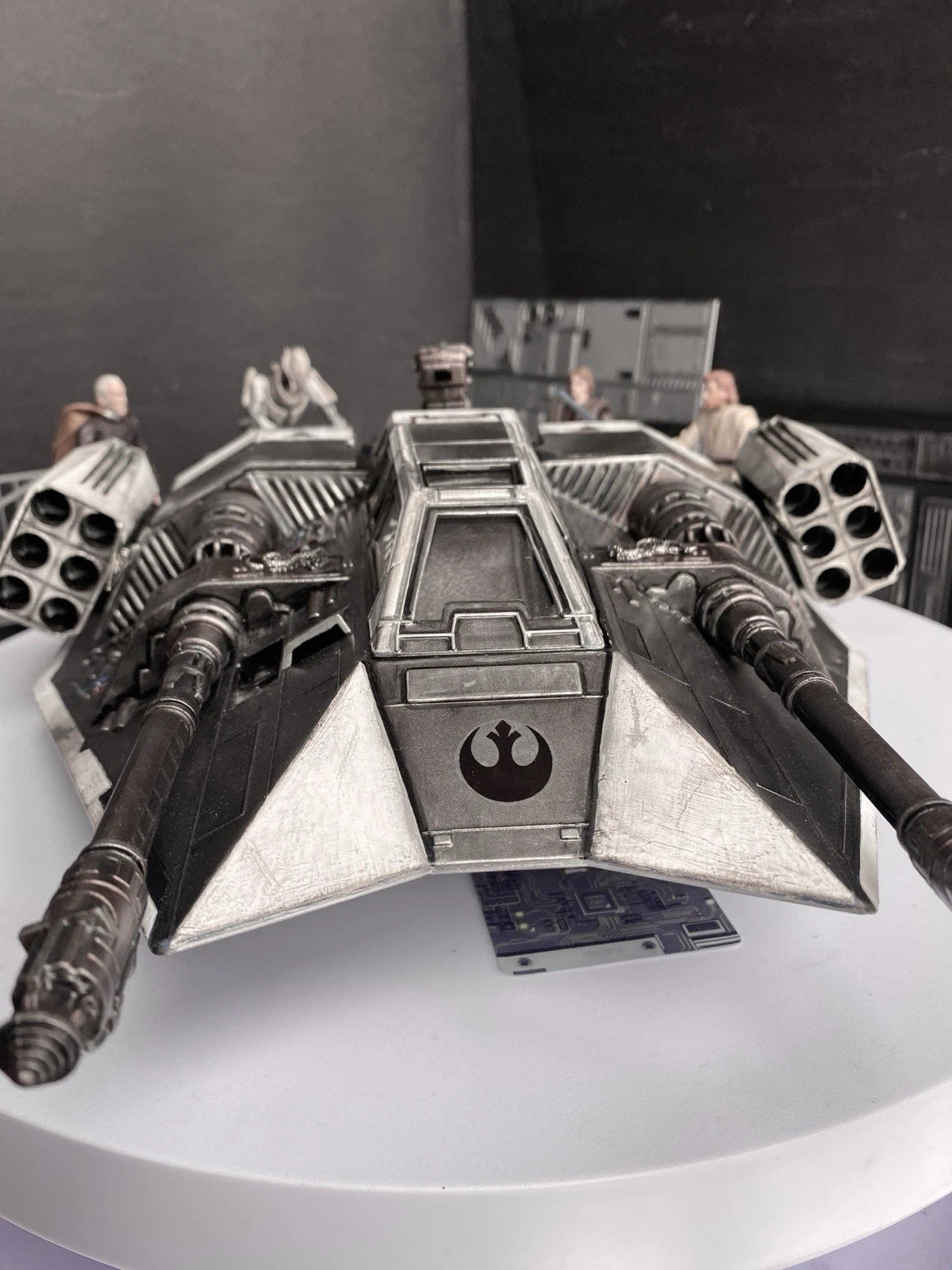Star Wars Rebel Snowspeeder Midnight Raptor X9 Collector Andor Exclusive Custom