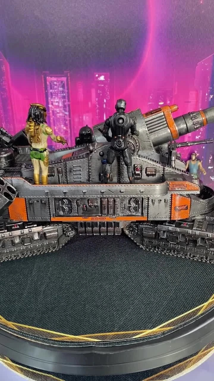 GI JOE ARCLIGHT “SIEGE MULE” Heavy Artillery kenner vintage Cobra collectible