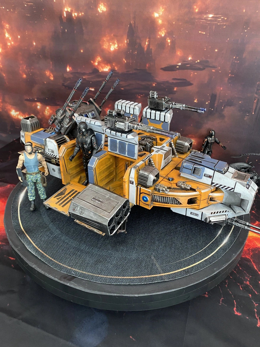 Tai Yong  NEX-8 Blacksite Carrier | Custom Deus Ex Corporate Assault Craft
