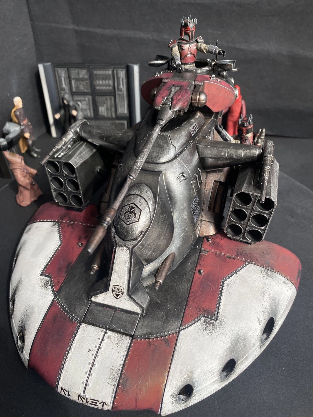 Star Wars AAT Armored Assault Tank Custom Mandalorian The Clone Wars Collectible