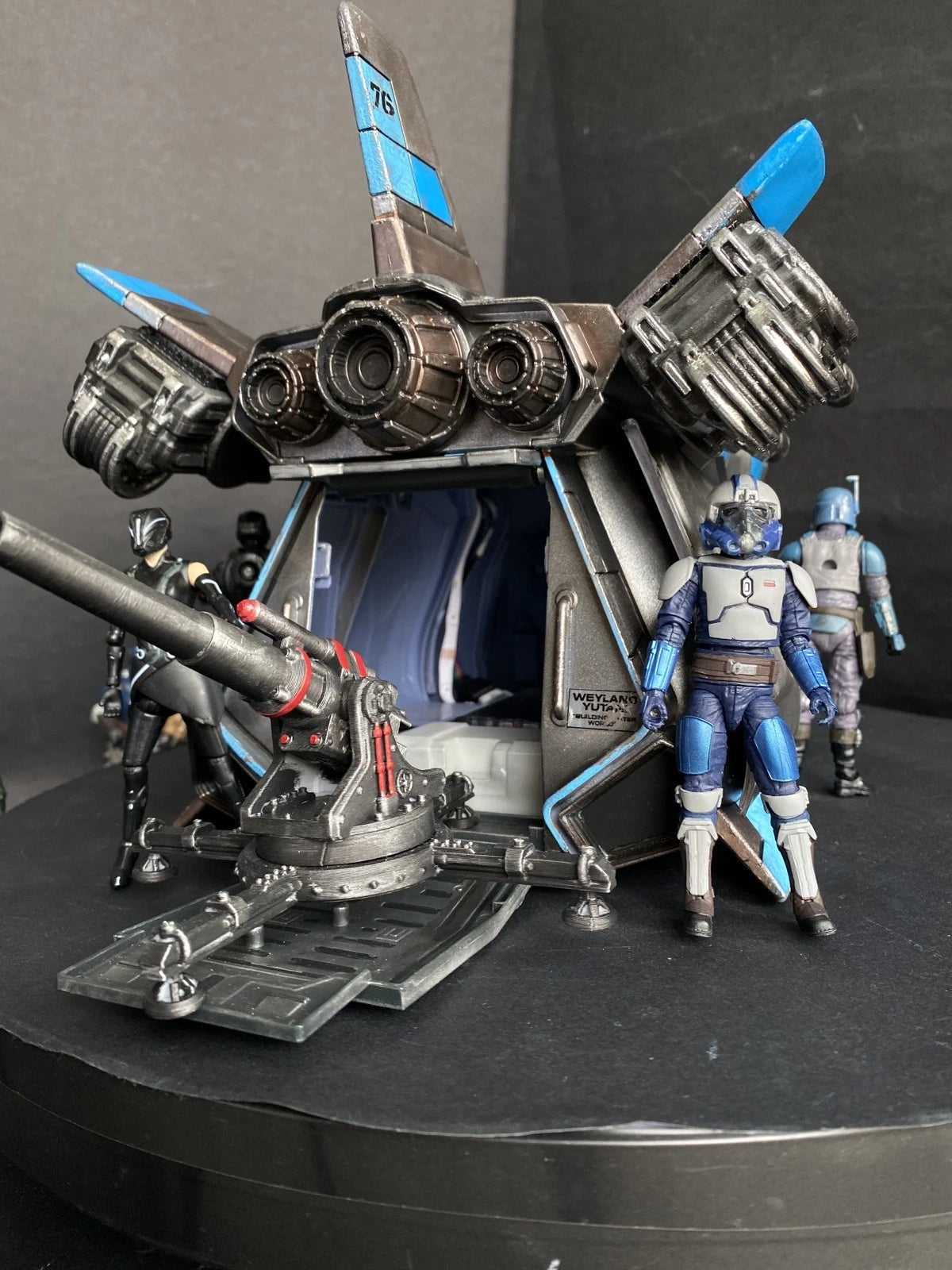 “SKYSHARD-76” SECURITY RDA VTOL | Avatar Pandora Dropship Fire and Ash Custom