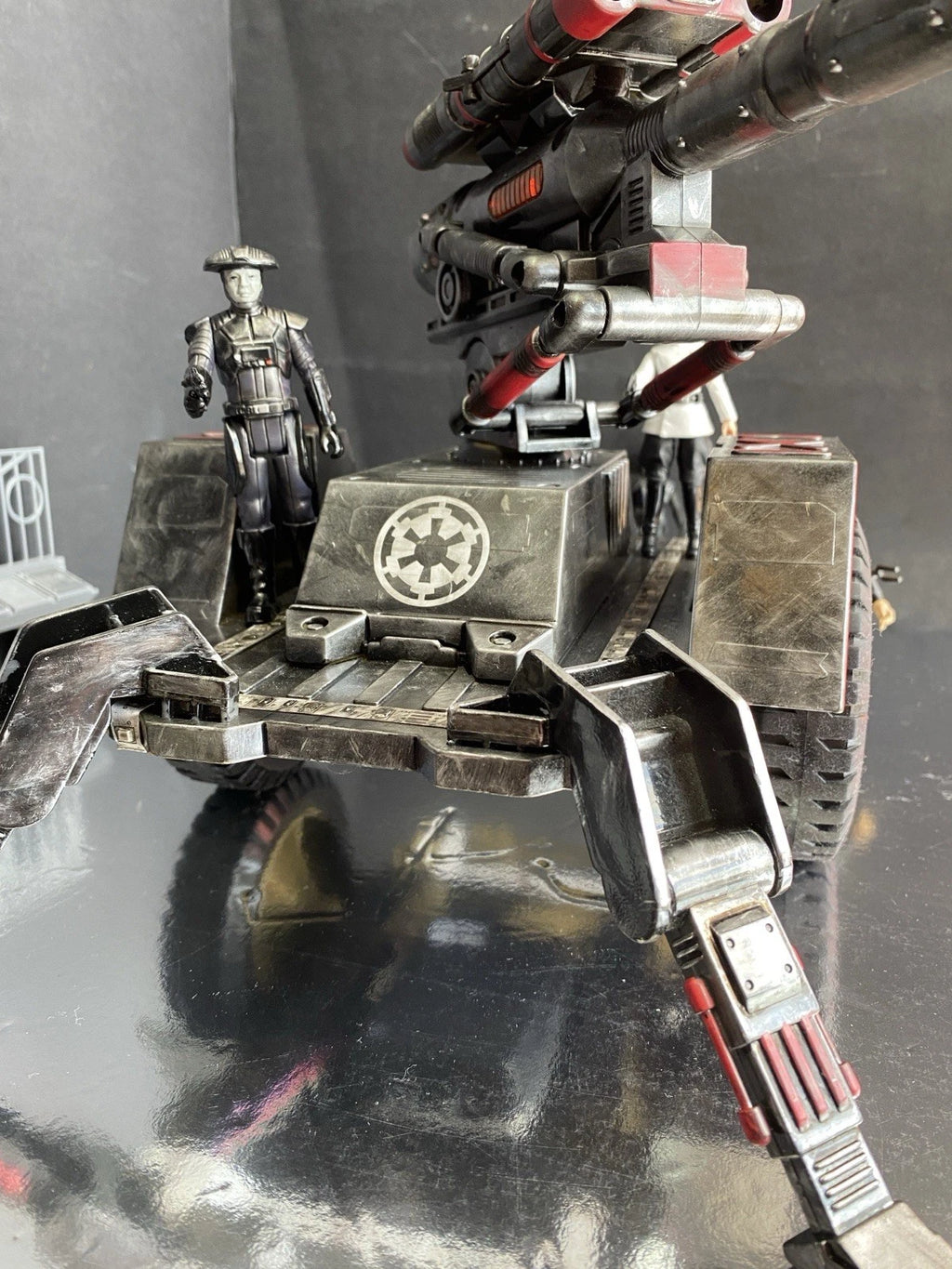First Order Turbolaser Star Wars Heavy Artillery AV7 Andor Vintage Black Series