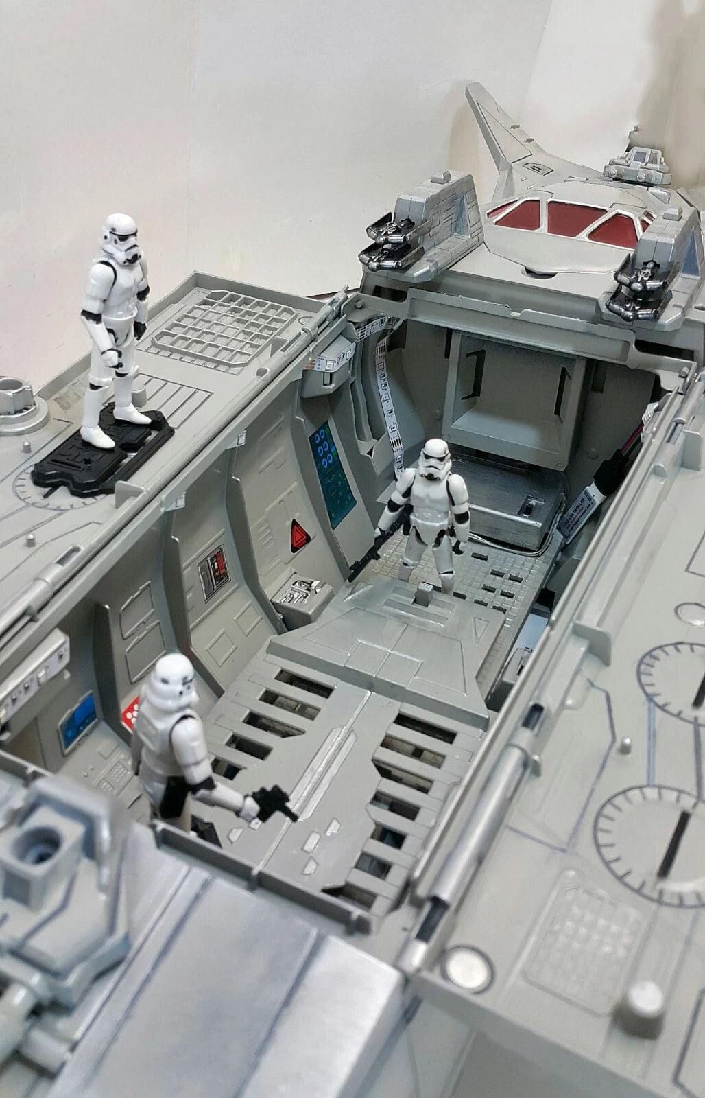 Star Wars Imperial Interdiction “Graven” Starfighter Hand Painted Diorama - view 6