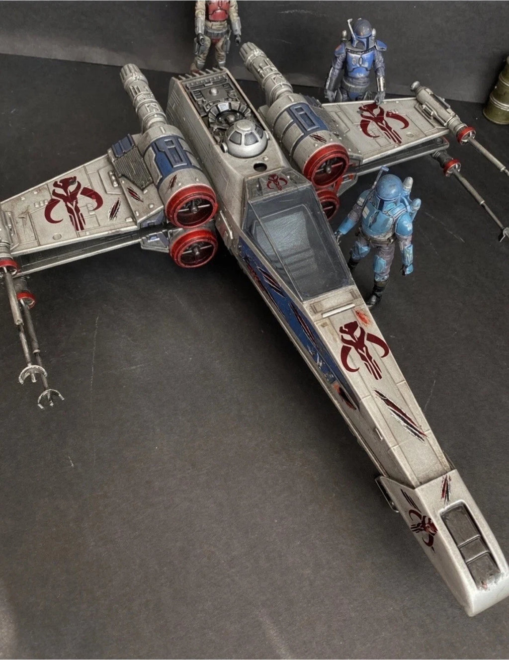 Mandalorian X-Wing Commission Kenner Sith Collectible Star Wars Custom
