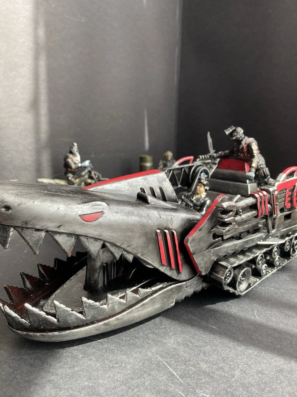 GI JOE COBRA DEVELOPMENTAL TERROR TANK 1:18 Rare Collectible Vintage Custom