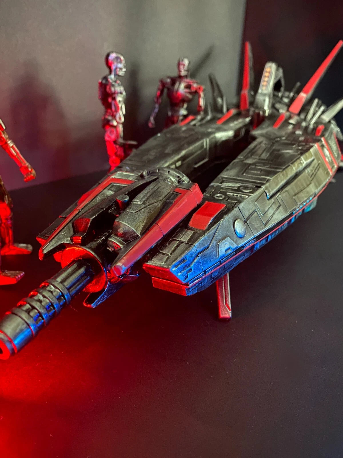 Terminator Hunter Killer Drone Skynet Cyberdyne T800 Rare Kenner Custom 57cm L - view 2