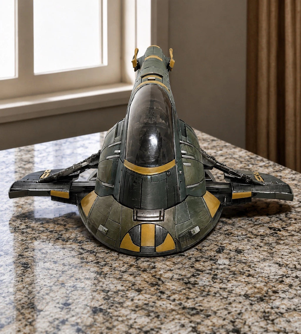 Star Wars Slave 1 Boba Fett Mandalorian Custom Repaint Commission Firespray