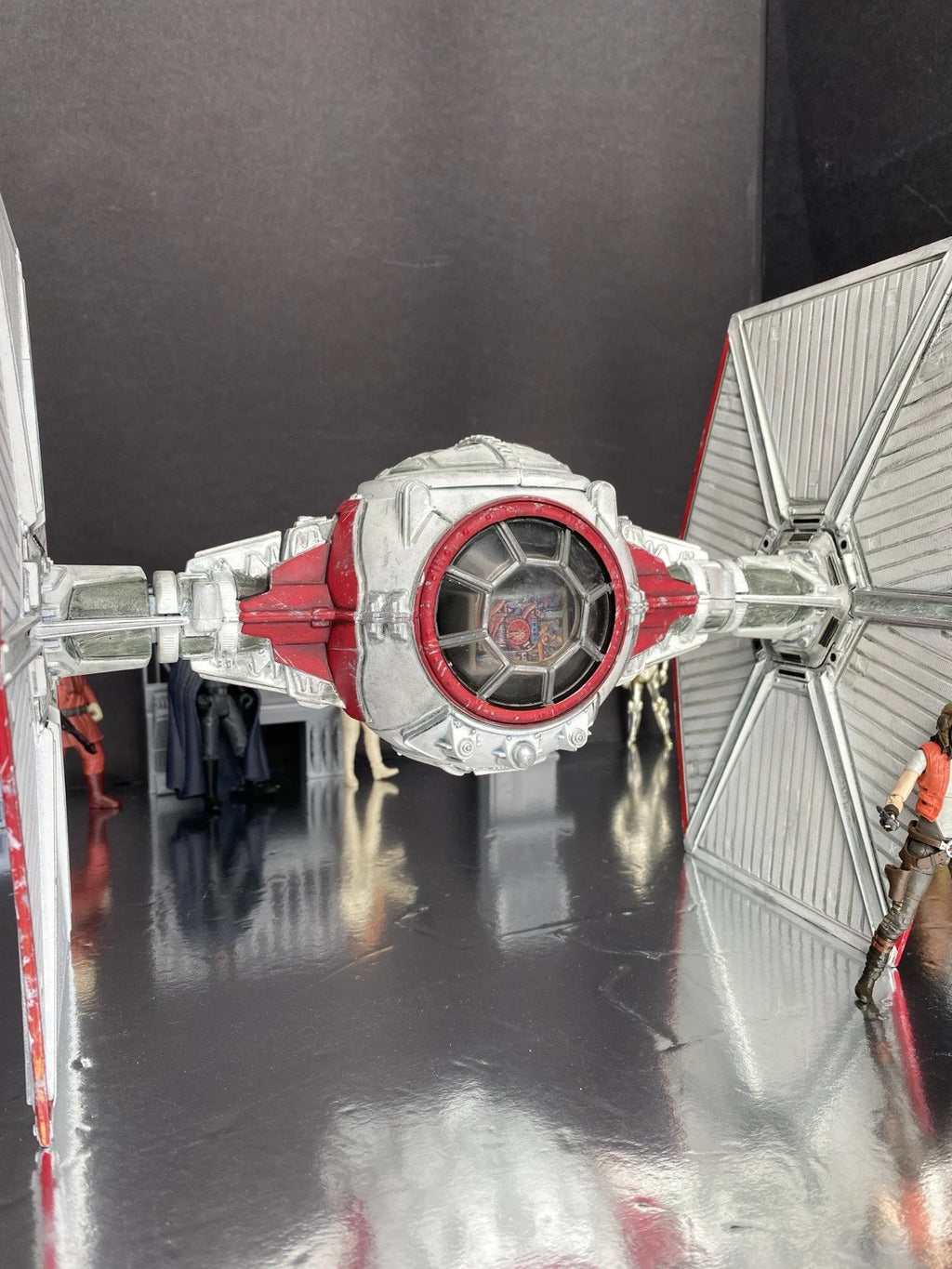 Star Wars TIE Fighter Vintage Collection Imperial Empire Sith Custom Starfighter