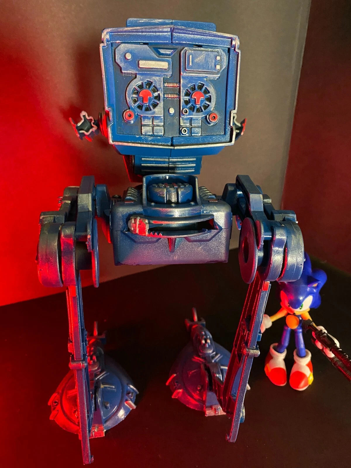 Sonic the Hedgehog x Star Wars AT ST Vintage Kenner Sega Custom - view 13
