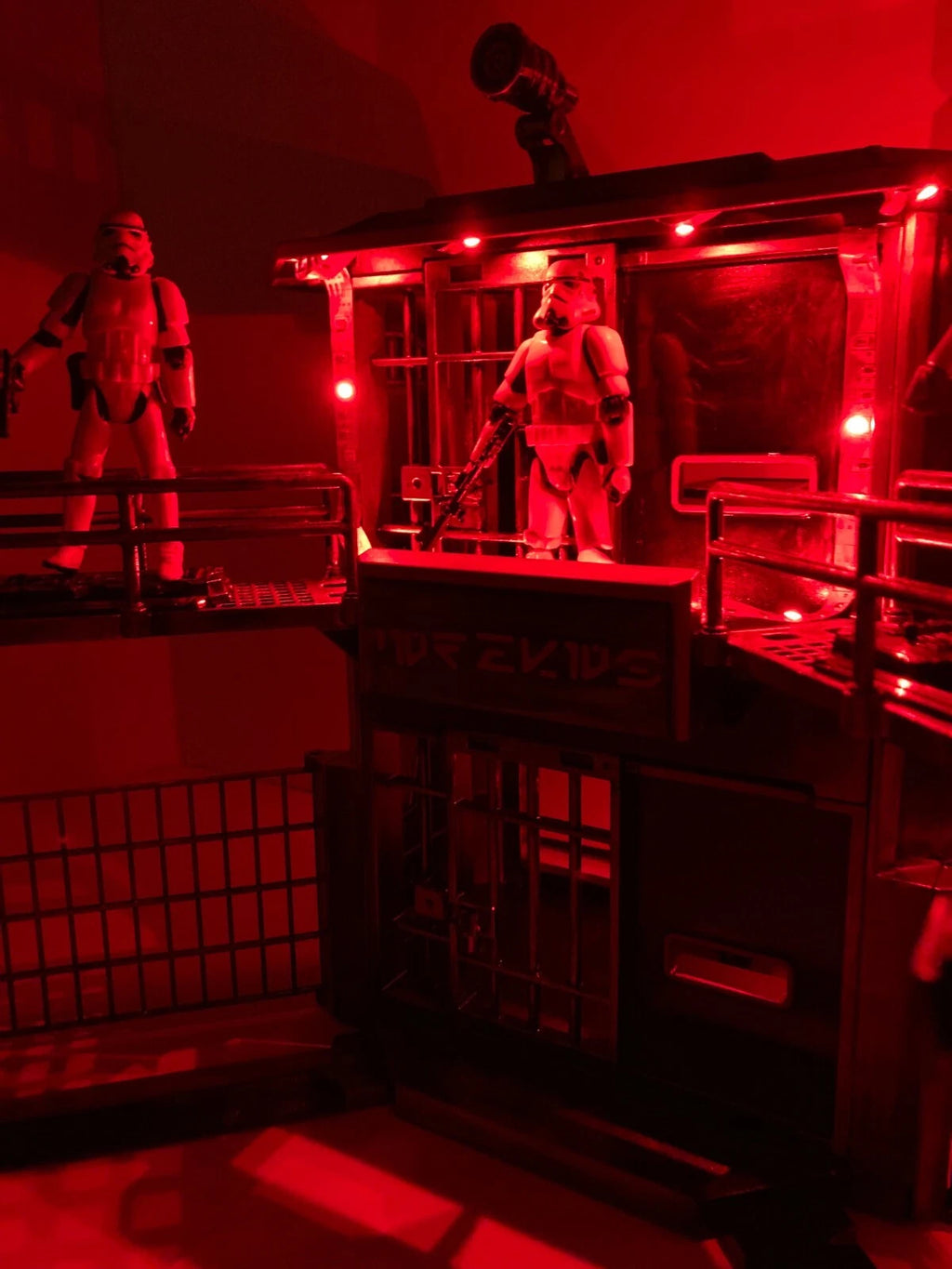 Star Wars Andor Imperial Base Diorama Custom Kenner Death Star vintage Display - view 2