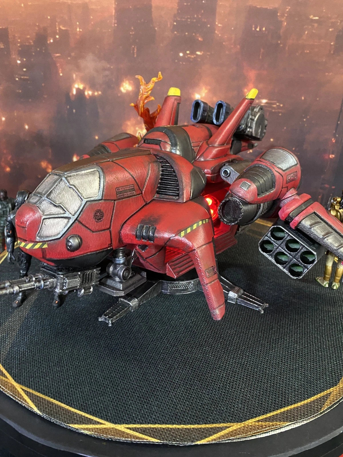 Star Wars Crimson Viper S-77 “Dockbreaker” Assault Gunship | vintage Kenner