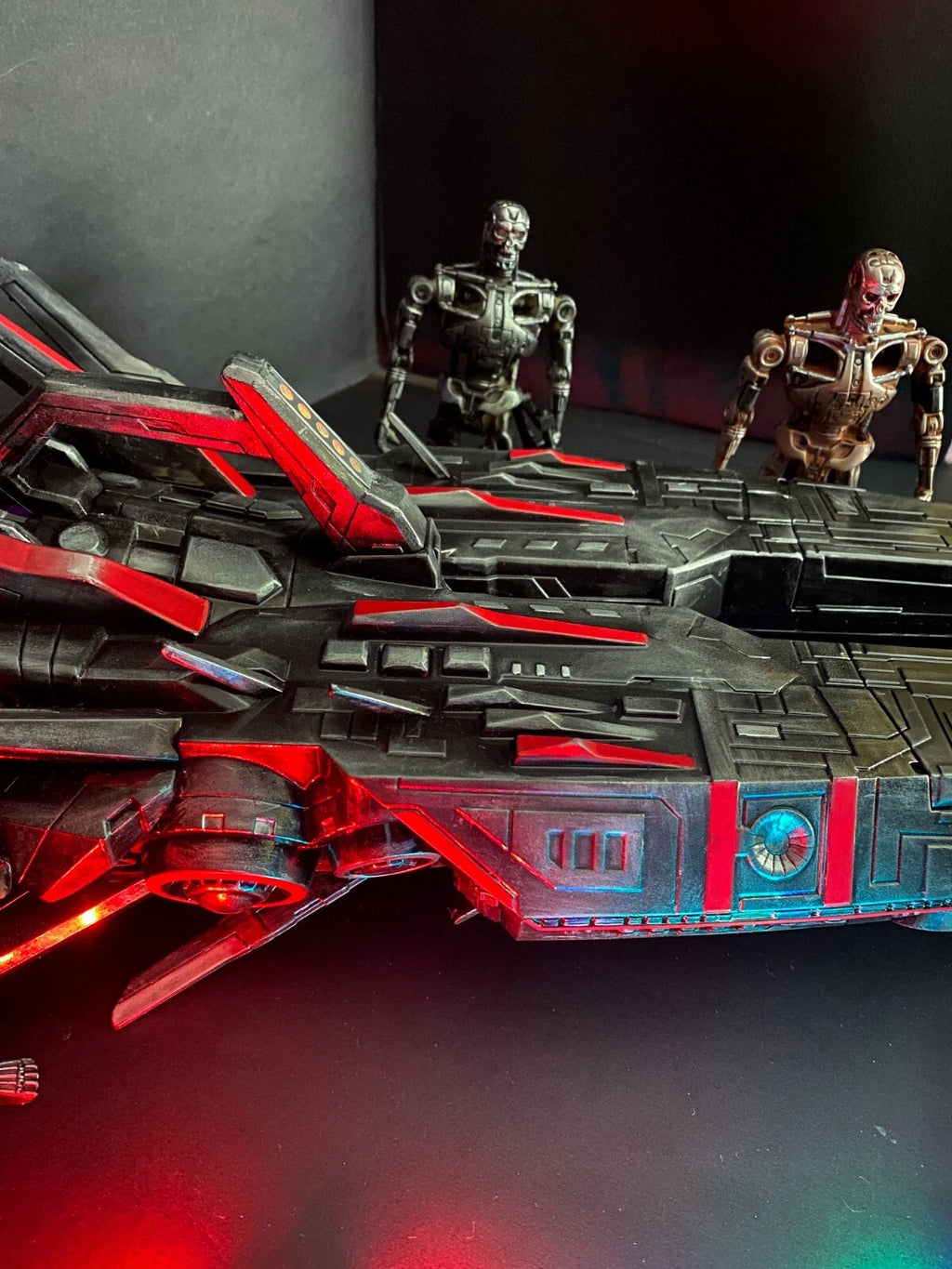 Terminator Hunter Killer Drone Skynet Cyberdyne T800 Rare Kenner Custom 57cm L - view 24