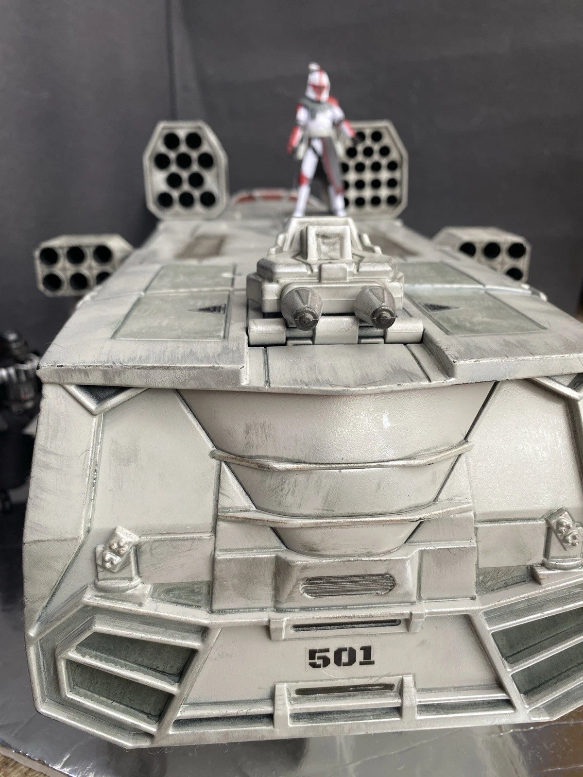 Dark Sentinel 501st Gunship Star Wars Andor Clone Wars Kenner Collectible