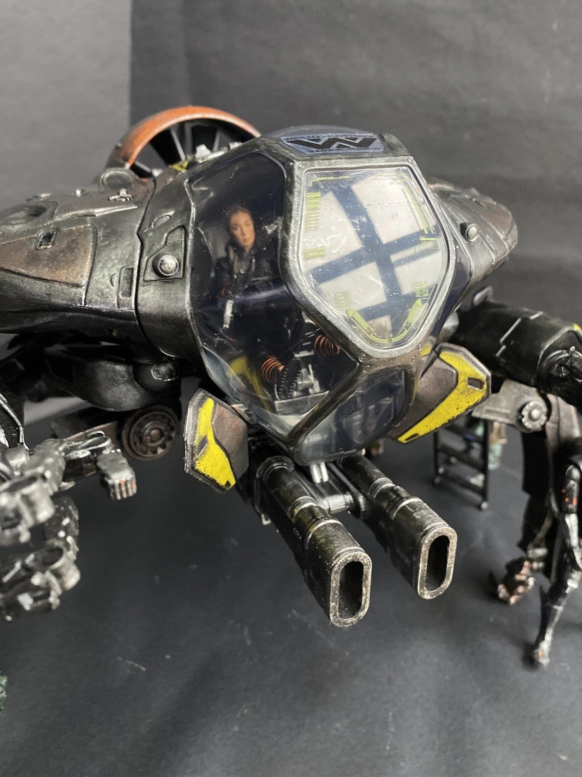 COBRA WIDOW-STINGER VAS-9 Assault Walker Custom VTOL Gunship GI Joe collectible