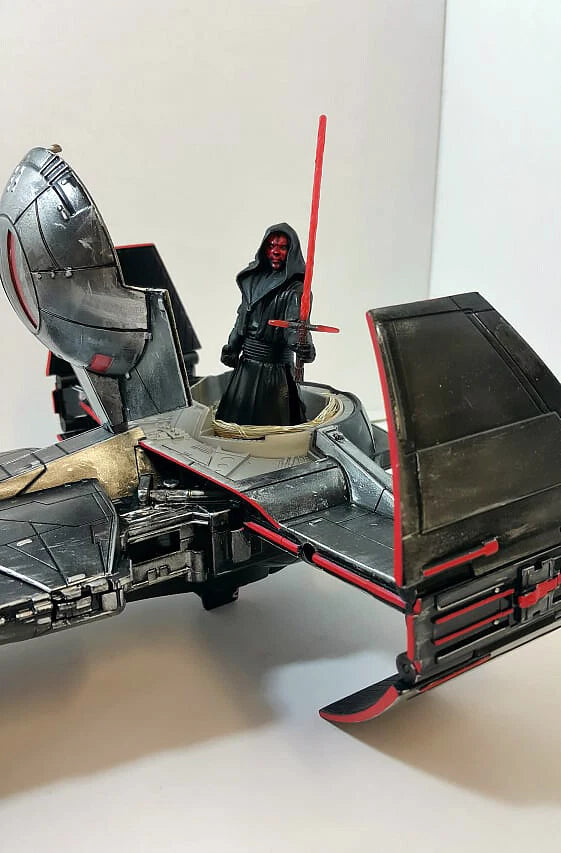 Star Wars Shadow Fang Sith Infiltrator Custom Black Series Empire collectible - view 3