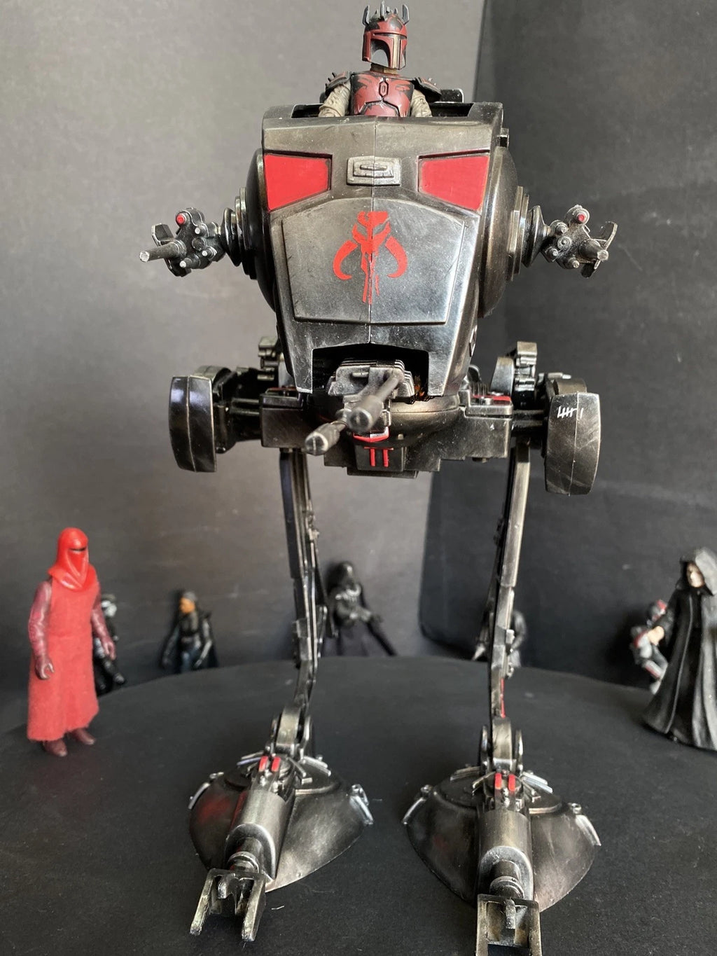 Sith Walker “MYTHOS-STRIDER” Custom AT-ST Mustafar Exegol Black Series Kenner