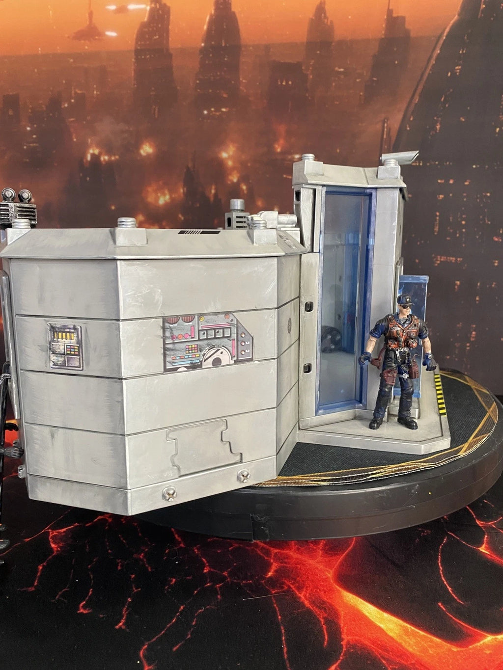 Resident Evil Umbrella Corp Raccoon City Biohazard Research Lab Diorama Horror