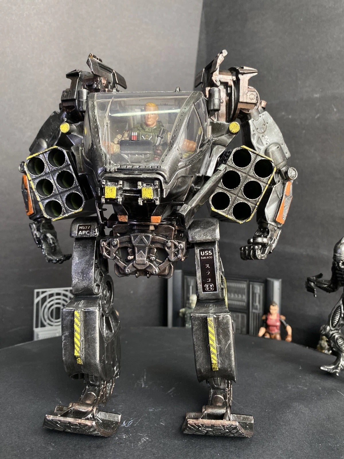 ALIENS Colonial Marines Custom Combat Mech Alien Earth Weyland Yutani Romulus