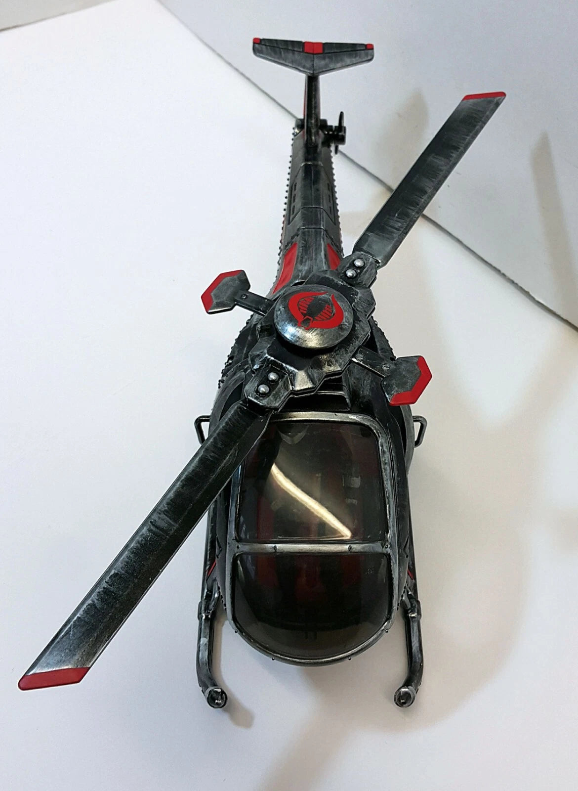 GI JOE COBRA HELICOPTOR DEVELOPMENTAL FANG 1:18 Collectible  Vintage Custom - view 11