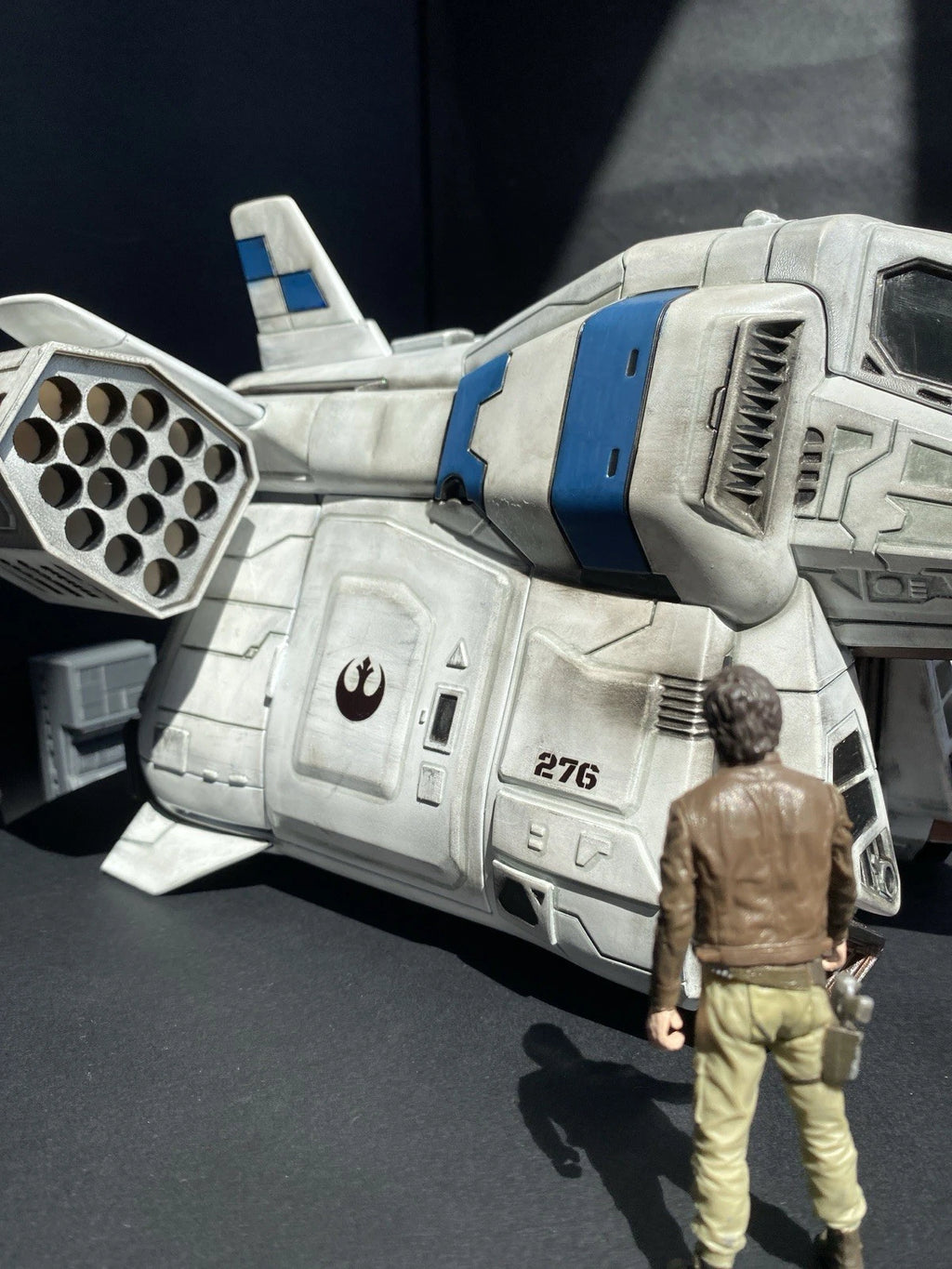 Star Wars Andor Rebel Alliance Starfighter Custom Vintage Collection Rogue One