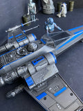 Star Wars RZ-9 “Nightglass” X-wing Interceptor | Custom Starfighter Diorama