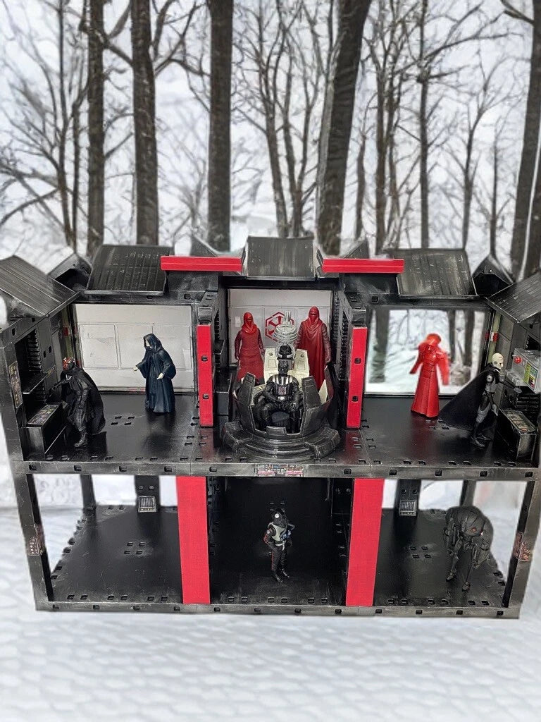 Star Wars Yavin 4 Imperial Headquarters Jedi Empire Vintage Sith Kenner Custom - view 4