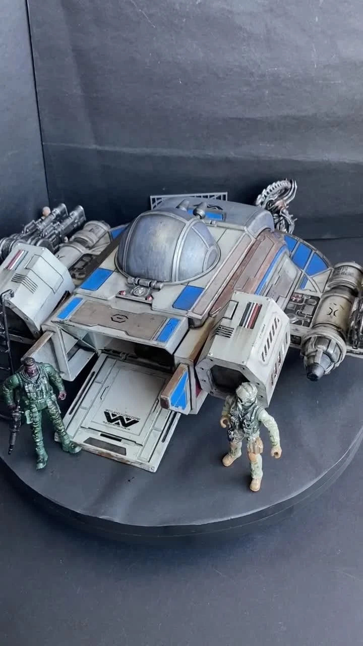“SKYLOCK” Dropship Gun-Barge – Starship Troopers Mobile Infantry Assault Custom