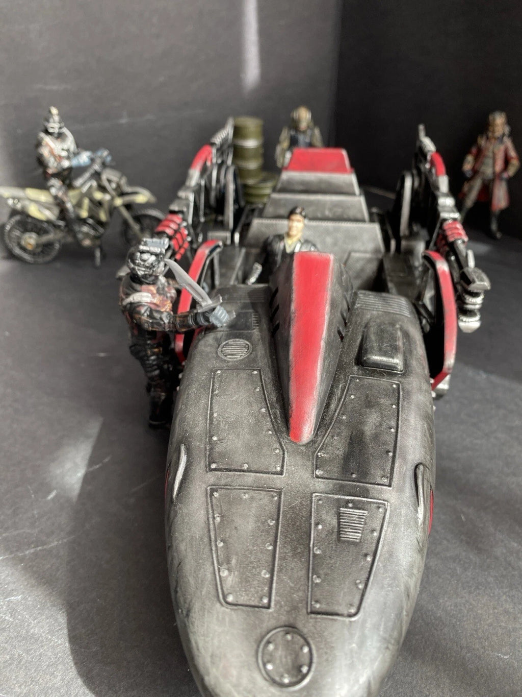 GI JOE COBRA DEVELOPMENTAL TERROR TANK 1:18 Rare Collectible Vintage Custom