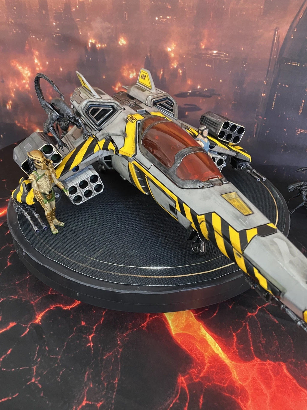 GI JOE CUSTOM VEHICLE COMMISSION COBRA 3.75 1:18 VINTAGE HASBRO COLLECTIBLE