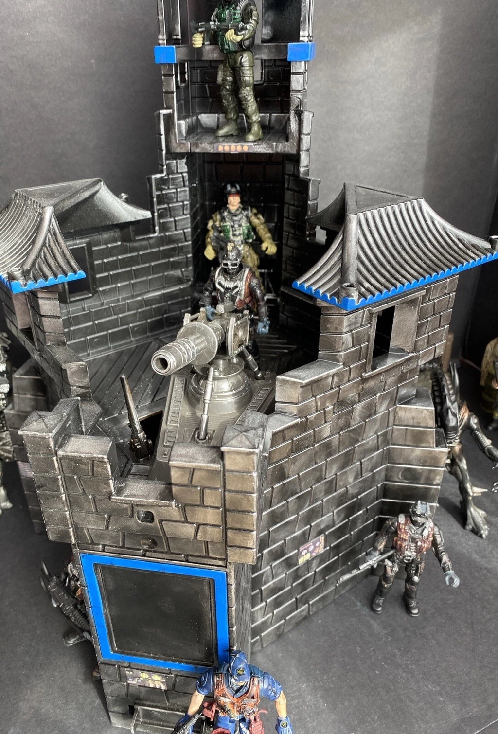 GI JOE COBRA DEVELOPMENTAL TERROR DOME Diorama 1:18 Collectible Vintage Custom
